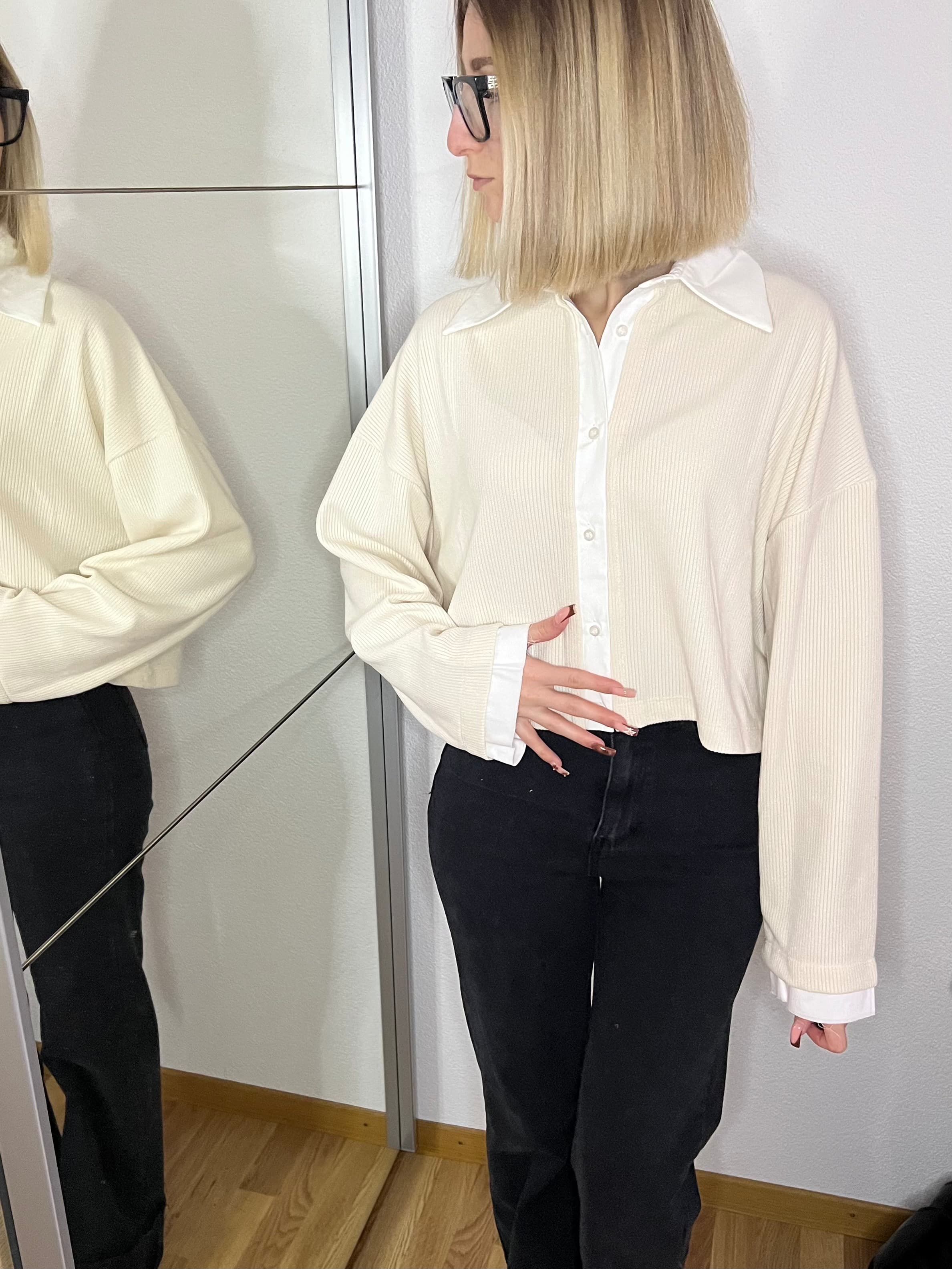 Chemise bicolore – HERCLOTHES