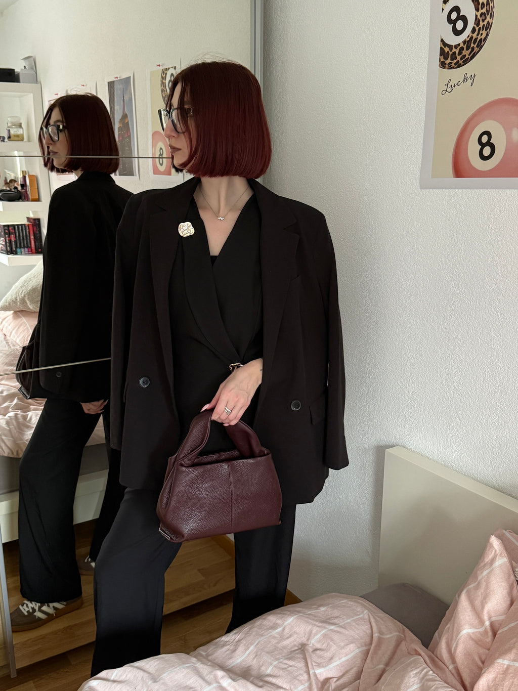 Haut gilet blazer noir
