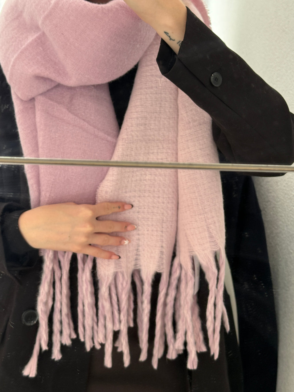 Écharpe deux nuances