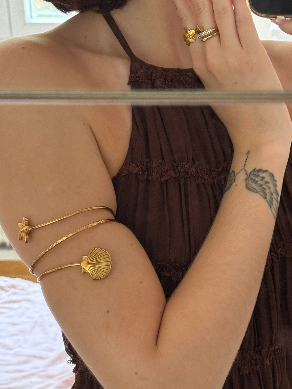 Bracelet de bras coquillage
