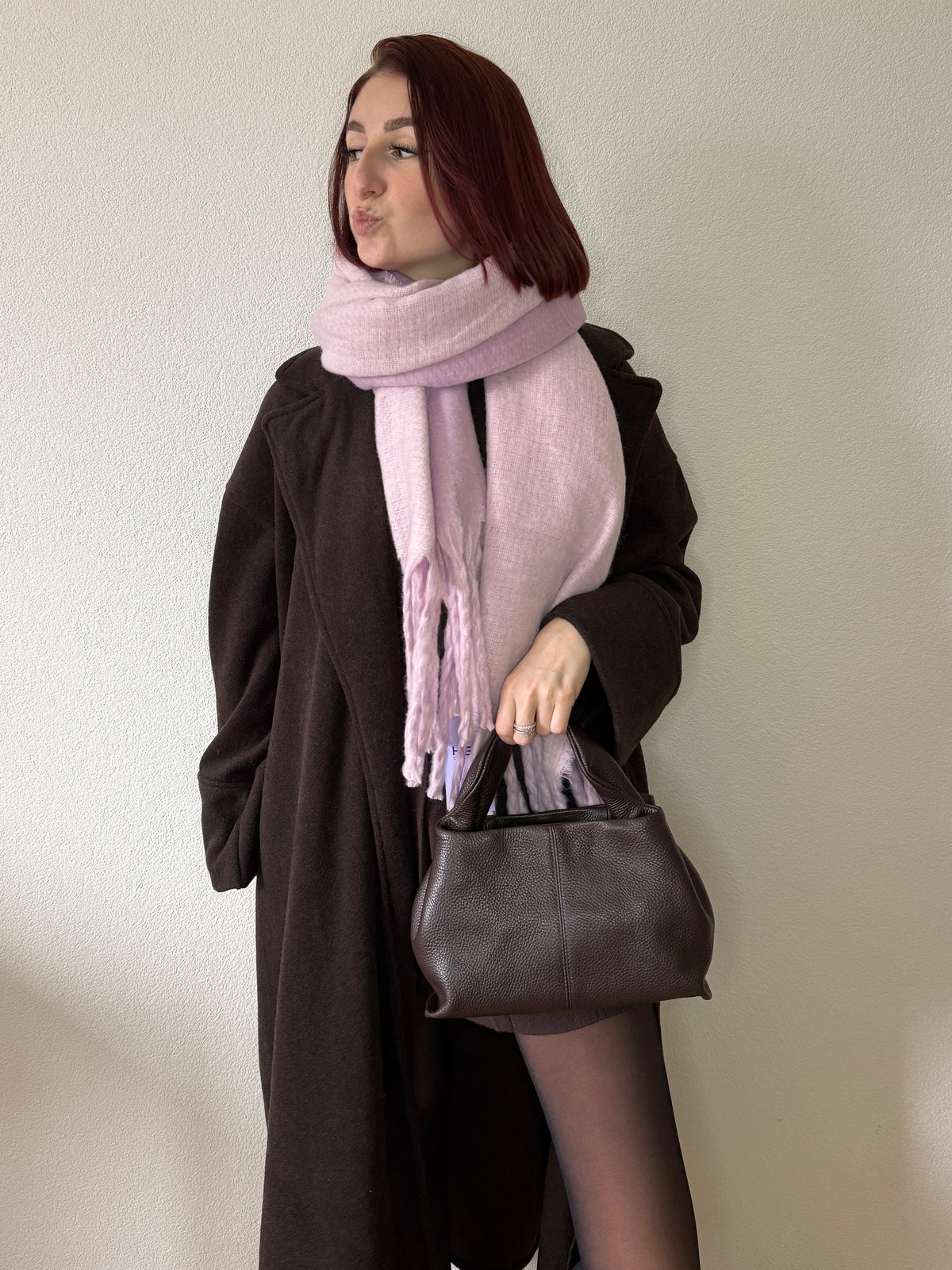 Écharpe deux nuances