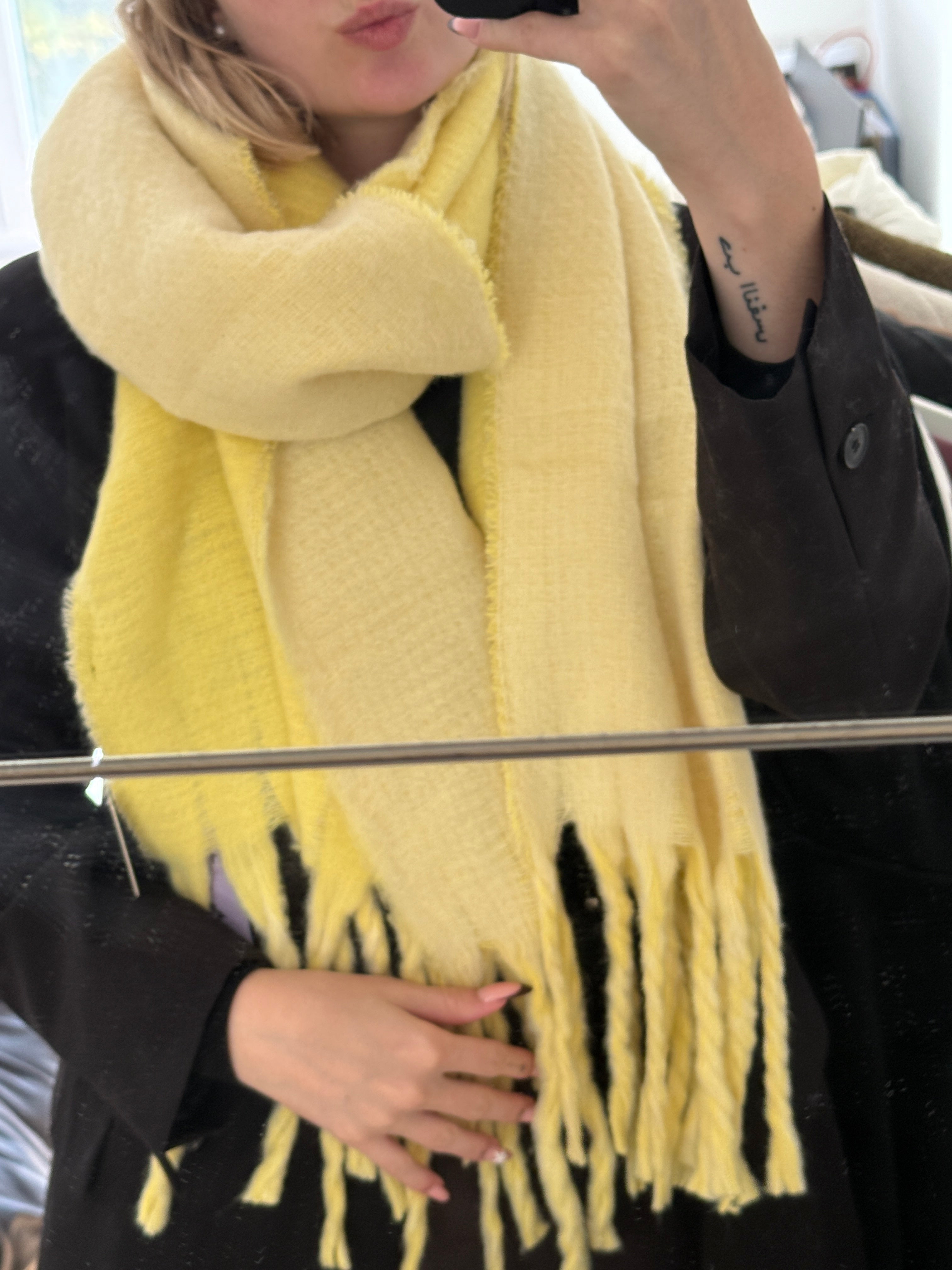 Écharpe deux nuances