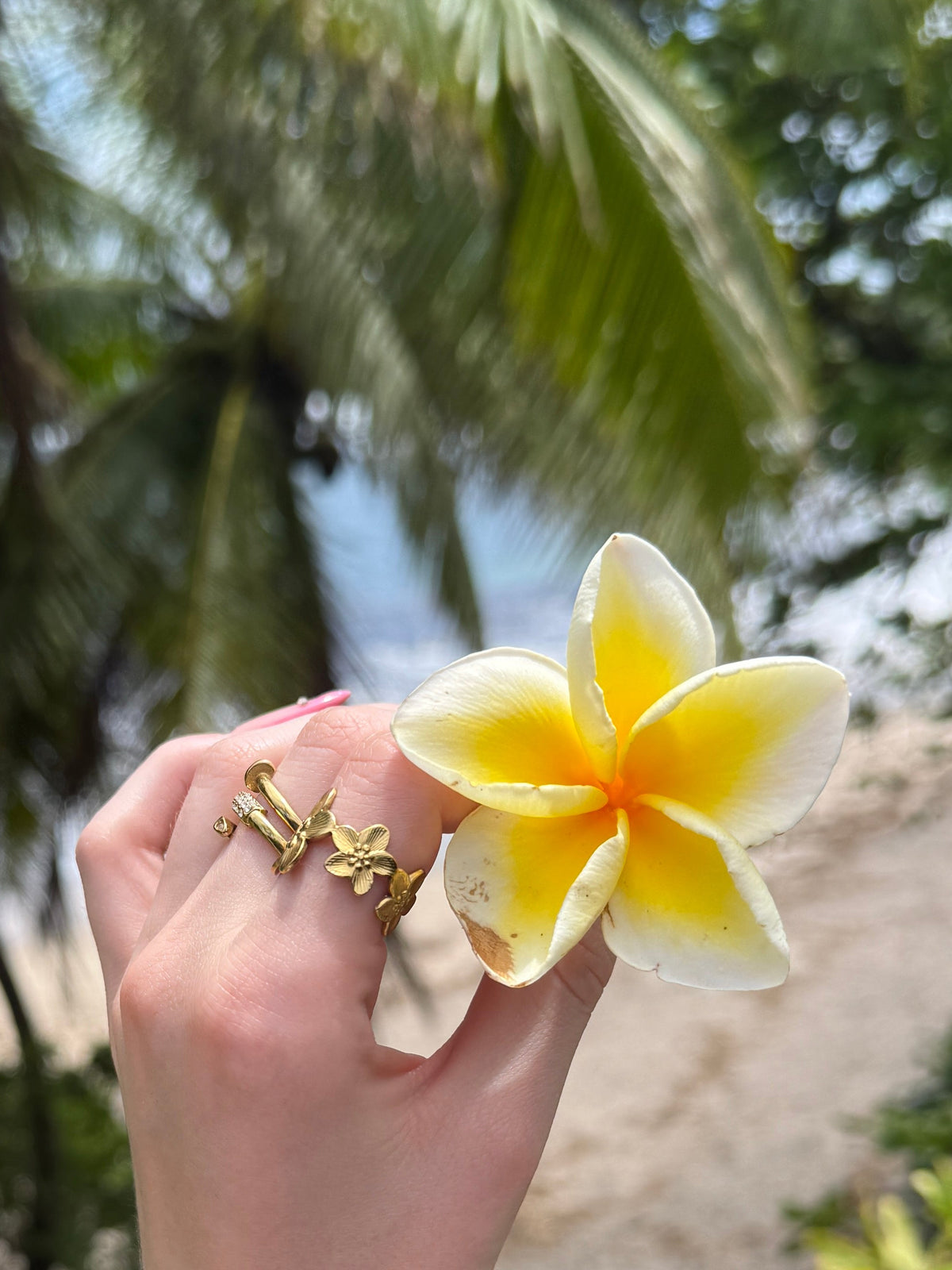 Bague fleurs