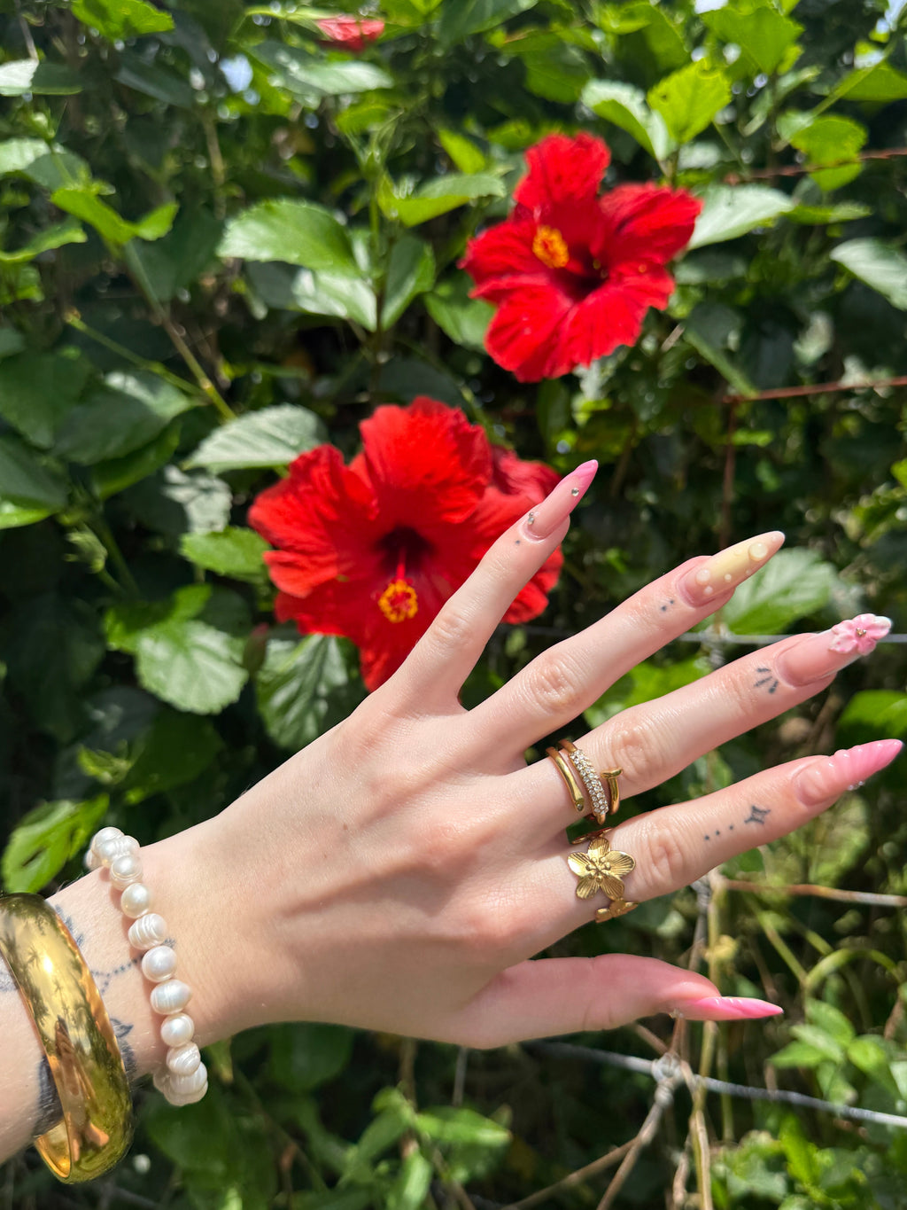 Bague fleurs