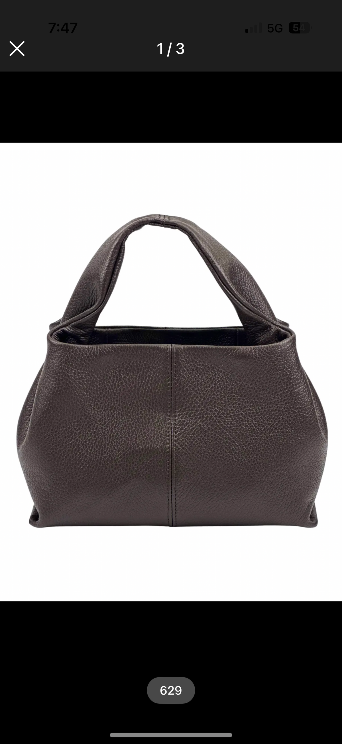 Sac inspiration brun chocolat