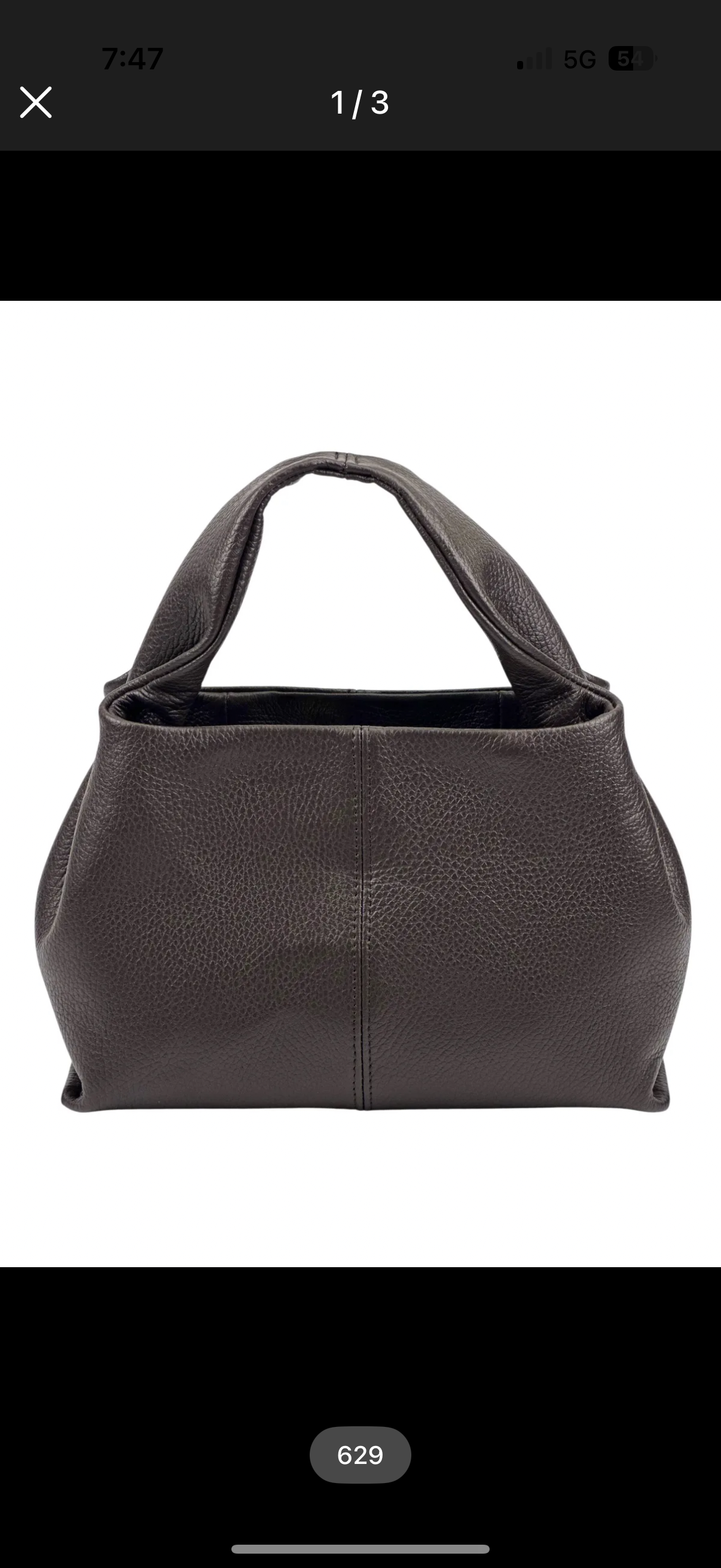 Sac inspiration brun chocolat