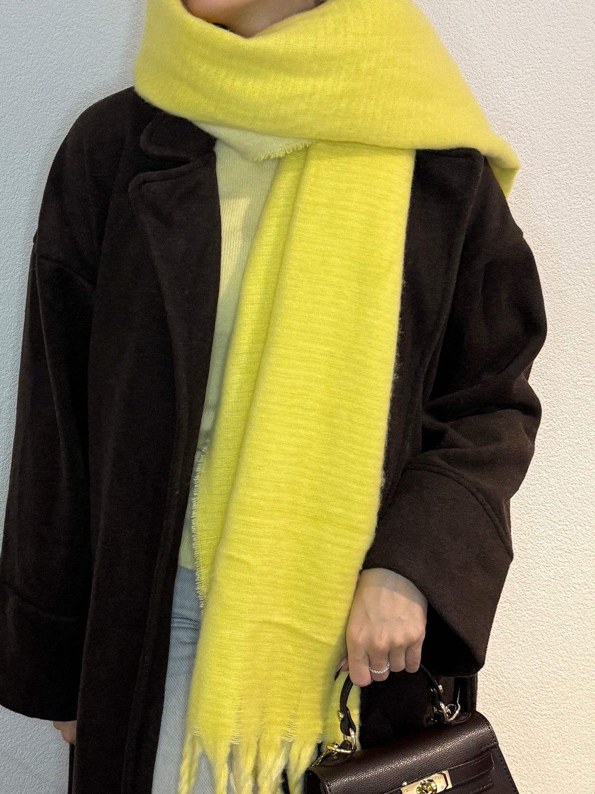 Écharpe deux nuances